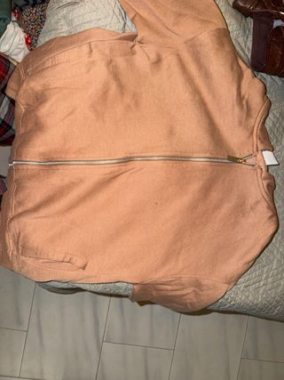 Sudadera Zara marrón niña