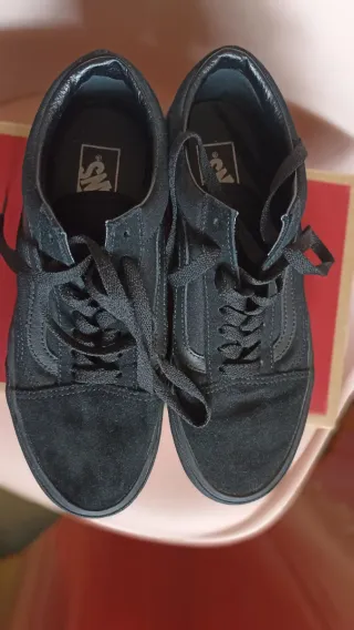 Zapatillas Vans Plataforma Old Skool Negras