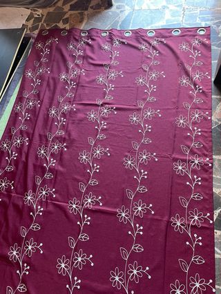 Tenda viola e argento 6 totali