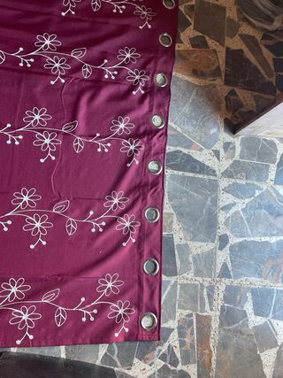 Tenda viola e argento 6 totali