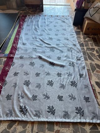 Tenda viola e argento 6 totali