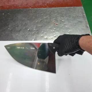 Cuchillos de carnicería profesionales. Carnicero