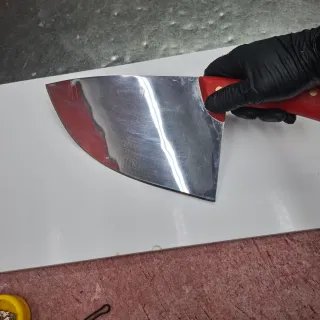 Cuchillos de carnicería profesionales. Carnicero