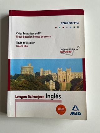 Libros prueba de acceso grado superior