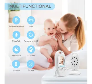 Vigilabebés VB601 Video Baby Monitor