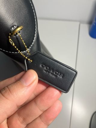 Bolso de piel Coach negro modelo BROOKLYN