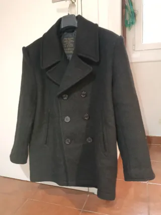 Chaqueta Militar Marinera US Unisex Negra Talla S