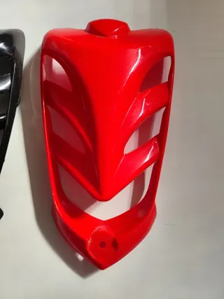 Carenado Frontal Quad Bashan ATV Negro/Rojo