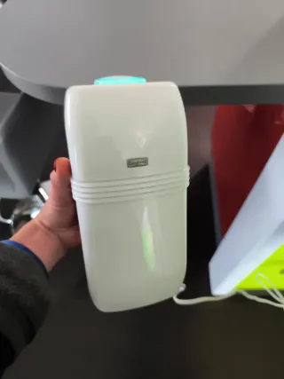 Porta spazzolino igienizzante bianco