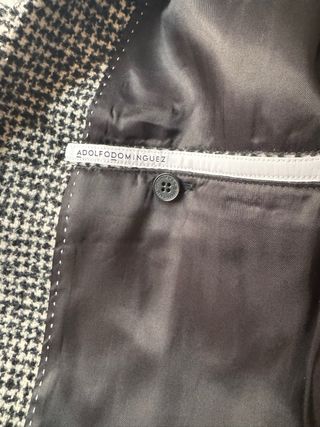 Americana Adolfo Dominguez Hombre Talla M (48)