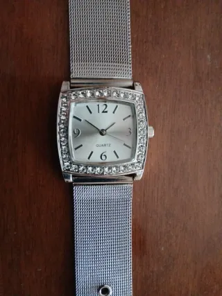 Orologio donna al quarzo con strass