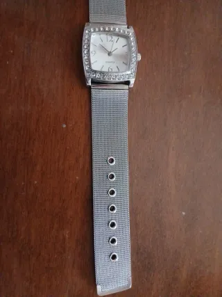 Orologio donna al quarzo con strass
