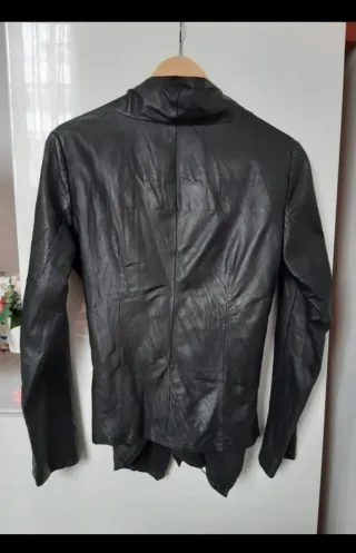 Chaqueta Zara Piel Negra