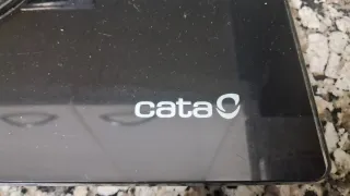 Placa de cocina Cata cristal 3 fuegos