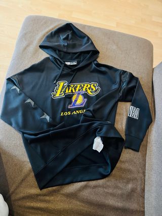 Sudadera Lakers NBA Negra Talla S