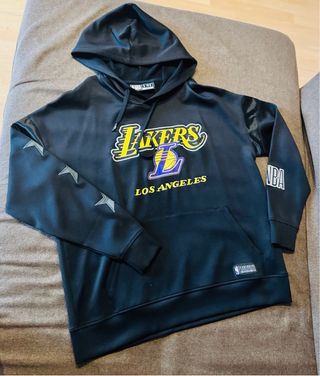 Sudadera Lakers NBA Negra Talla S