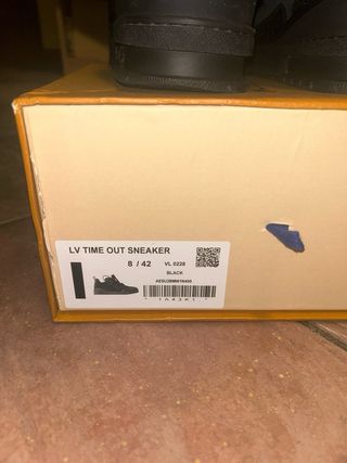 Louis Vuitton Skate Nere con Brillantini