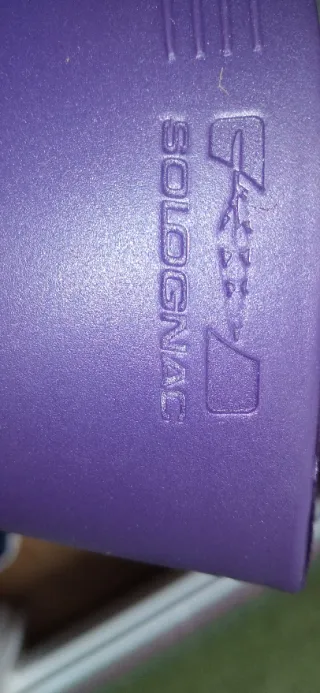 Botas de agua Solognac moradas talla 35/36