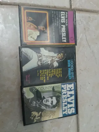 Lotes de Cassettes Elvis Presley