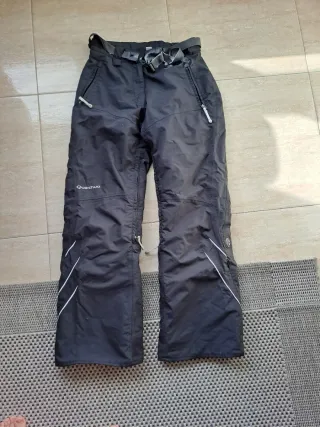 Pantalón esquí mujer Quechua negro