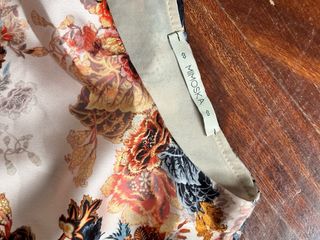 MiMOSA Gonna a Tubino con Balza Floreale – Elegant