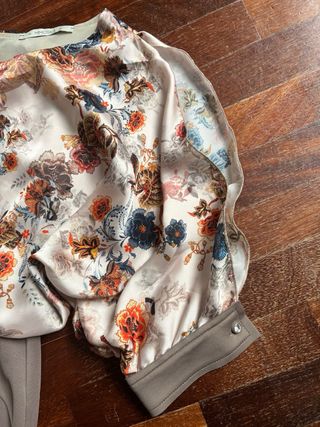 MiMOSA Gonna a Tubino con Balza Floreale – Elegant