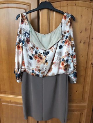 MiMOSA Gonna a Tubino con Balza Floreale – Elegant