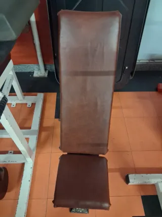 Banco articulado musculación