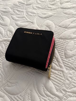 Cartera Bimba y Lola azul marino y rosa