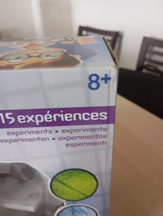 Microscopio para niños 8+