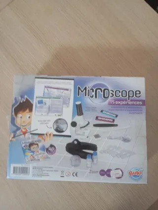 Microscopio para niños 8+