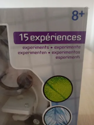 Microscopio para niños 8+