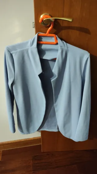 Blazer azul celeste