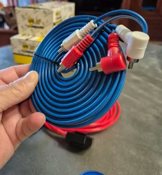 Kit Cables Amplificador Subwoofer Audio