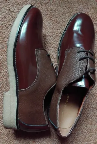 Zapatos de piel unisex talla 41 nuevos