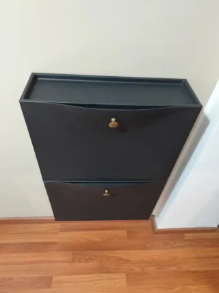 Zapatero Colgante Negro