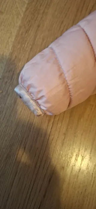 Giacca bambina rosa imbottita