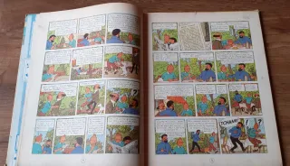 1960 B29. Tintin au Tibet. Ejemplar raro.