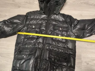 Cazadora negra acolchada talla L