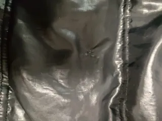 Cazadora negra acolchada talla L