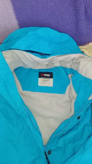 Chaqueta AR HEAD azul/teal
