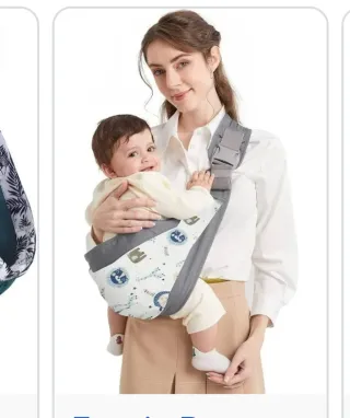 Fascia laterale porta bebè