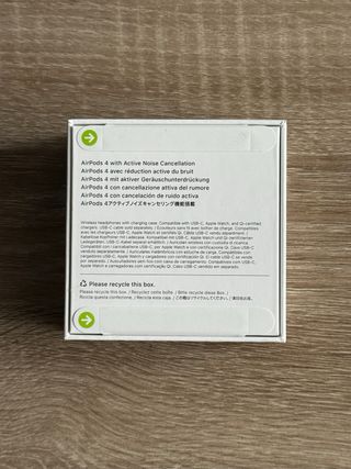 AirPods 4 Cancelación Ruido. Nuevos sin abrir