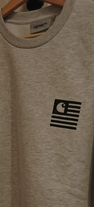 Sudadera Carhartt Gris Talla XL