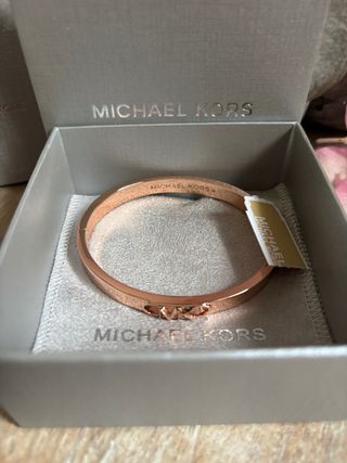 Pulsera Michael Kors color oro rosa