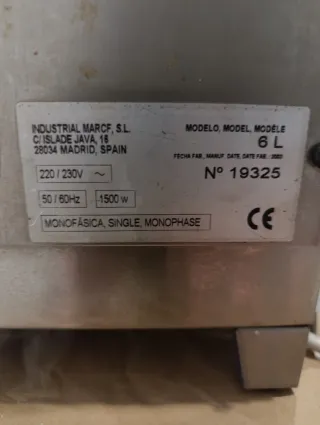 Termo de leche Marcfi 6L