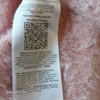 Camisola de inverno de malha felpuda