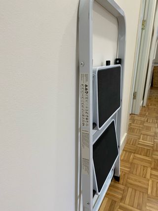 Escalera acero 2 peldaños