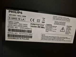 TV Philips 40 pulgadas Plana Como Nueva