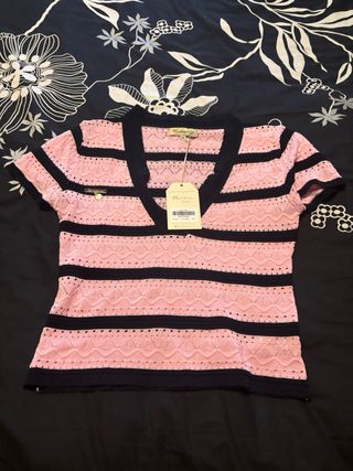 Jersey rosa y negro camaleónica